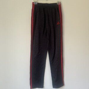 Red striped Adidas pants for boys